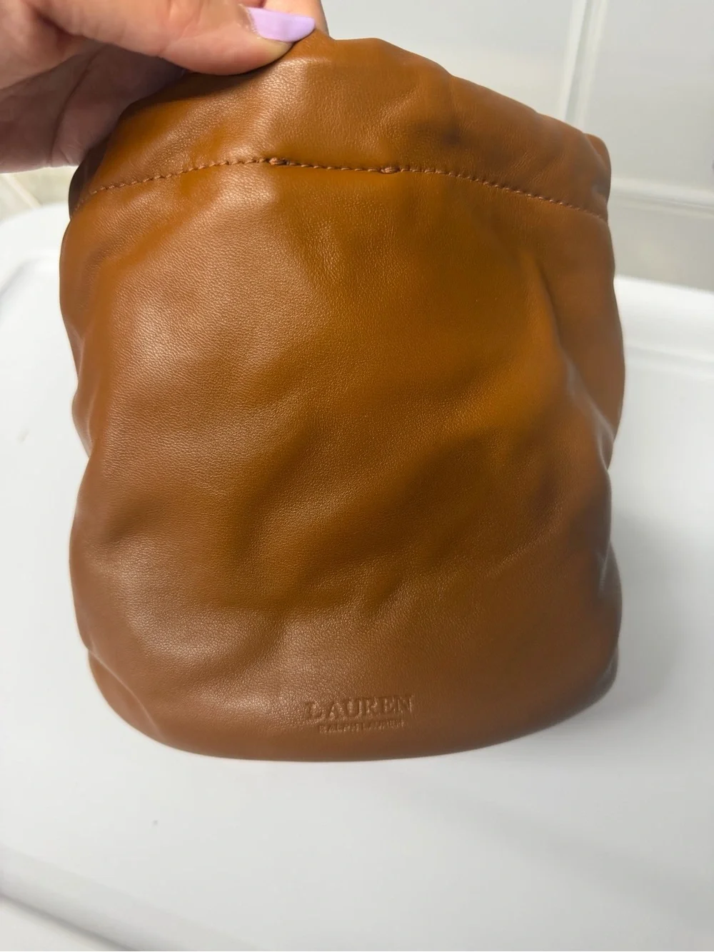 Nappa Leather Medium Emmy Bucket Bag